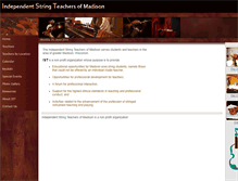 Tablet Screenshot of istmadison.org